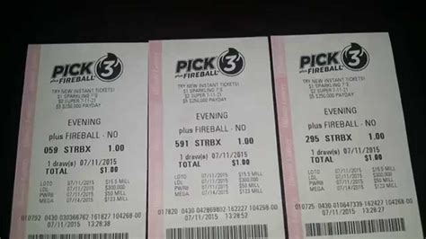 pick 3 washington